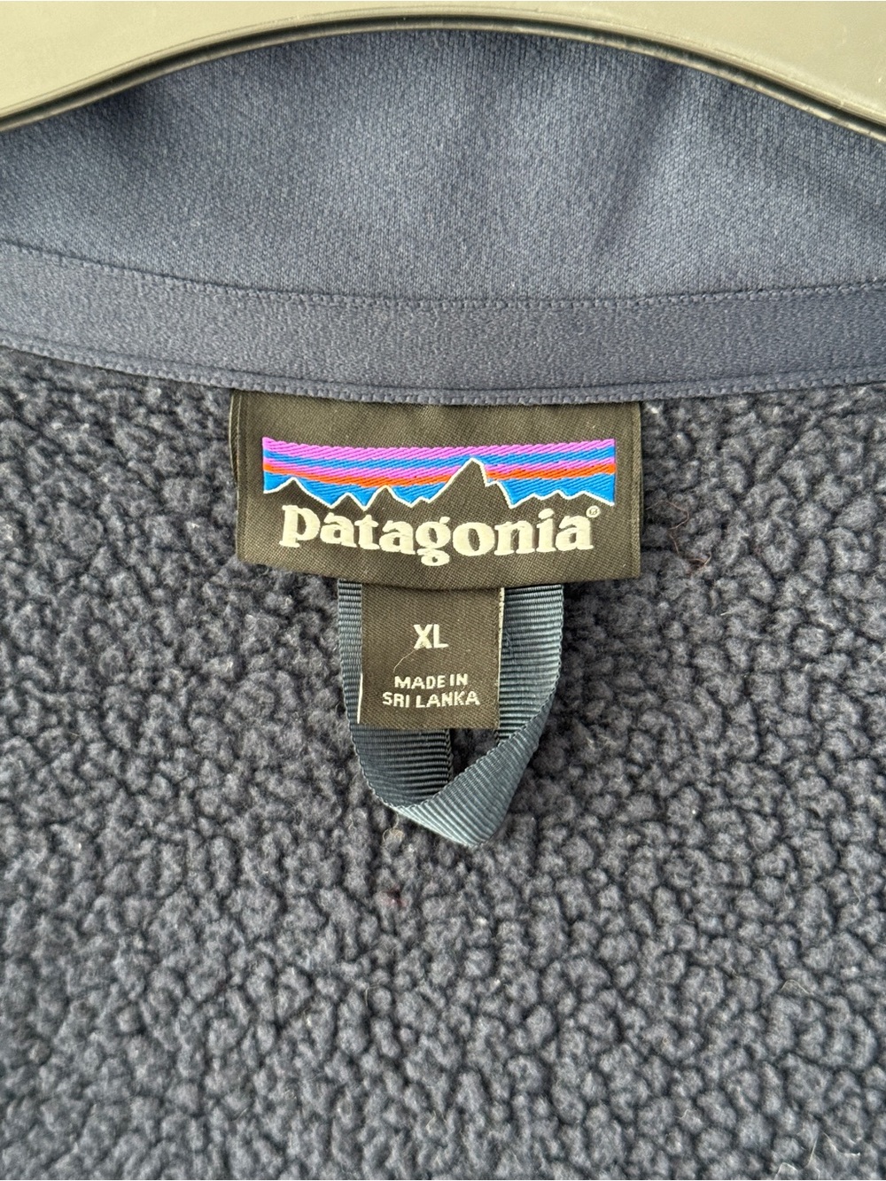 Patagonia Men's Better Sweater Fleece Vest -Navy Blue - Size XL - Picture 8 of 13
